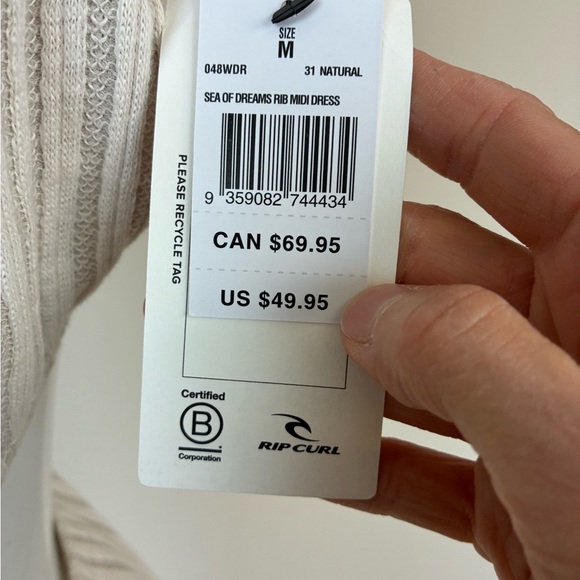 Rip Curl Sea Of Dreams MIDI Dress- M - Picture 15 of 16